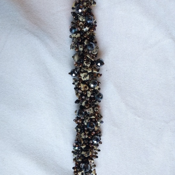 New Colorful beaded pebble stone bracelet - Picture 4 of 6